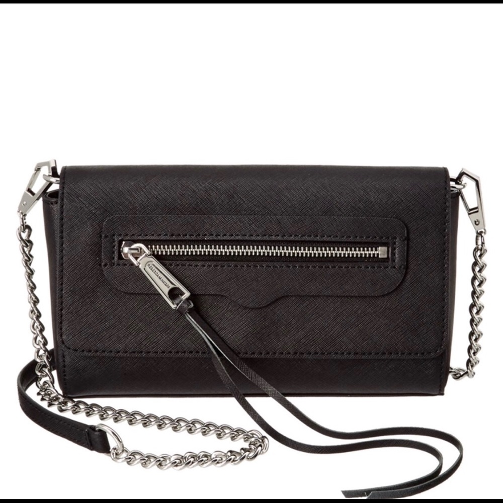 Rebecca Minkoff Avery Cross Body Bag (black)